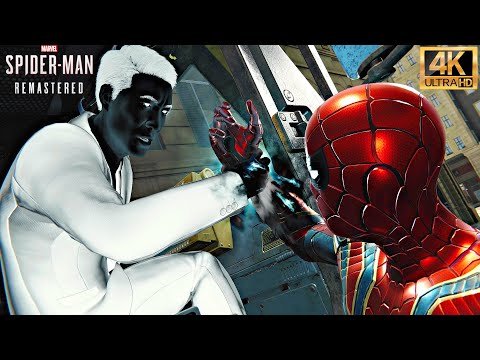 Spider-Man Chases Mr. Negative With MCU Iron Spider Suit – Marvel’s Spider-Man Remastered (4K 60FPS)