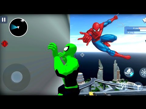 Süper Kahraman Örümcek Adam Oyunu #12 – Spider Rope Hero – Gangster New York City