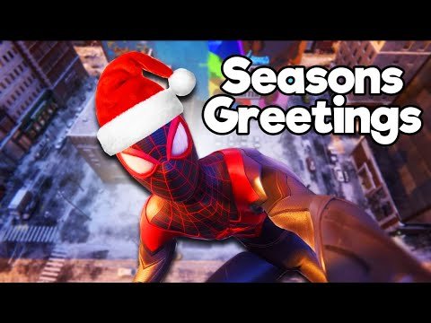 Spider Man Miles Morales Funny Moments #4 – A Very Spidey Christmas