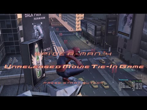 Spider-Man 4 Unreleased Movie Tie-in Game (XBOX 360)