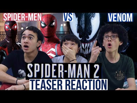 MARVEL’S SPIDER-MAN 2 – REVEAL TRAILER REACTION! | PS5 Showcase | MaJeliv | Spider-Men vs Venom!
