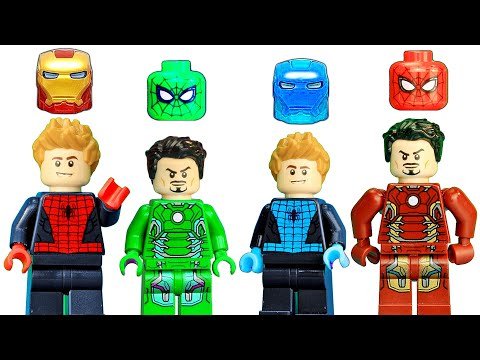 Lego City Avengers Superhero Spider-Man No Way Home Lego Stop Motion