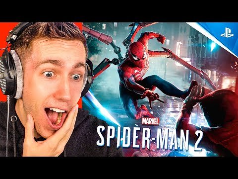 Miniminter Reacts To Marvel’s Spider-Man 2 – PlayStation Showcase: Reveal Trailer