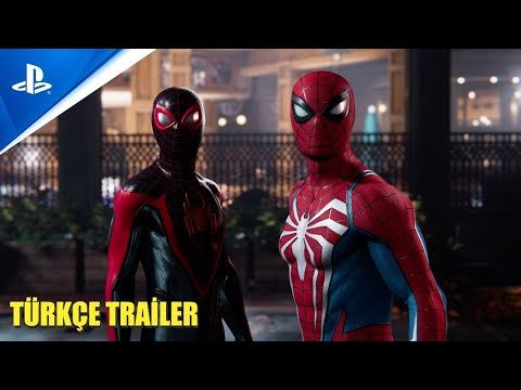 Marvel’s Spider Man 2 Türkçe Altyazılı  PlayStation Trailer