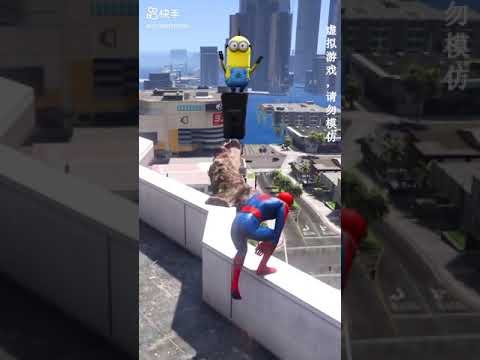 SPIDER MAN cartoon funny | SPIDER MAN hero funny | GTA5