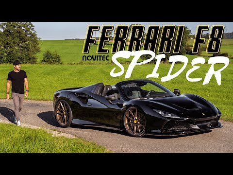 Topless Novitec Ferrari F8 Spider with 802hp / The Supercar Diaries