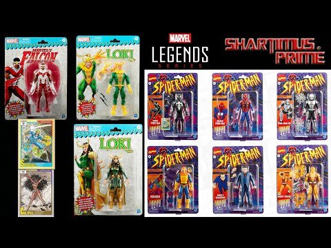 Marvel Legends Spider Man Vintage Retro Wave Avengers Retro Figure Reveals Fan First Monday 9/13/21