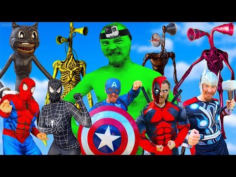 SUPERHERO’s Story In Real Life (Full Episode) | 1 Hour SharkandRey Compilation funny videos