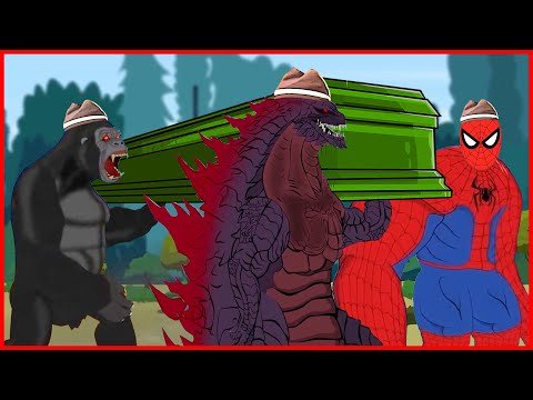 Godzilla vs SHIN From Evolution of RED SPIDER HULK – Meme Coffin Dance Megamix Song Cover