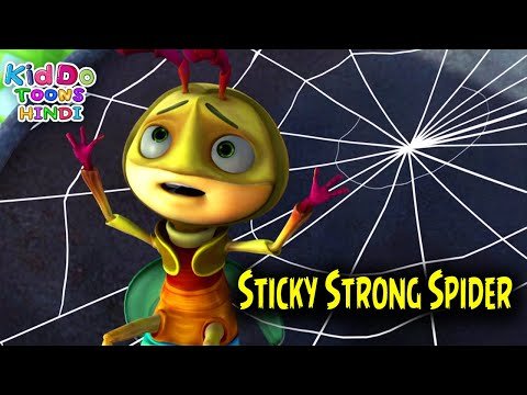 Sticky Strong Spider | Bablu Dablu Ke Bubbly Dost Hindi Stories | Sticky Strong Spider Cartoon