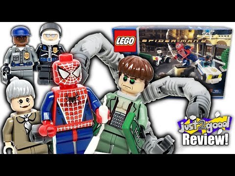 LEGO Spider-Man 2 Doc Ock’s Bank Robbery REVIEW! 2004 set 4854!