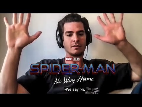 ANDREW GARFIELD REACTS TO LEAKED SPIDER-MAN NO WAY HOME SET PHOTOS, TRAILER, and RANKS TOM HOLLAND