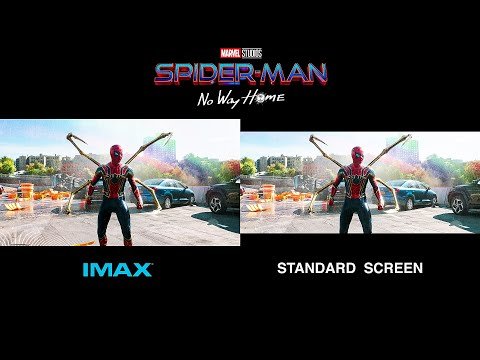 SPIDER MAN NO WAY HOME : IMAX Screen Vs Standard Screen Trailer (4K ULTRA HD) 2021