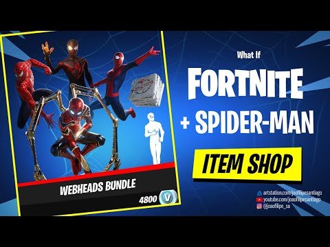 What If Fortnite + Spider-Man – ITEM SHOP