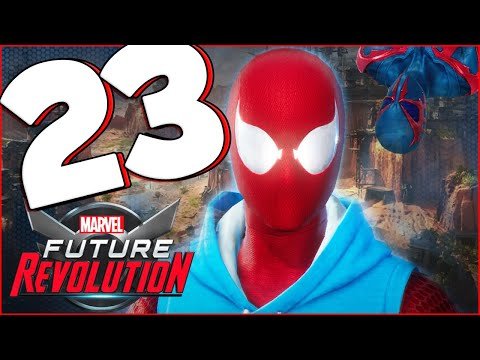 MARVEL FUTURE REVOLUTION Full Walkthrough Part 23 Welcome to Sakaar Scarlet Spider-Man! (Mobile)