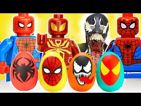 Spider-man Capture Bad Guys Bank Robbery In Spider-verse | Lego Stop Motion