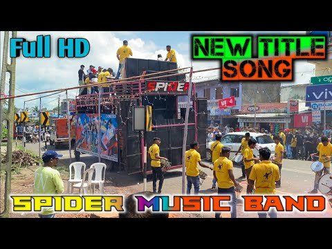 Spider Music Band || New Title Song || At Valvada