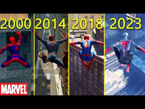 Evolution of Spider-Man Games 2000-2023