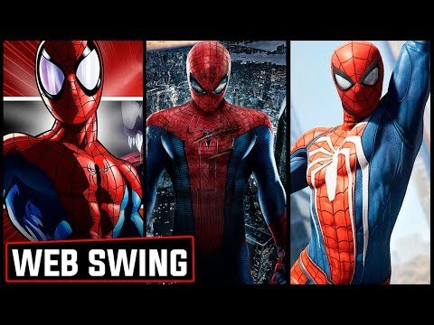 Comparing All Spider-Man Web Swing Animations from Spider-Man 2 to Marvel’s Spiderman PS4