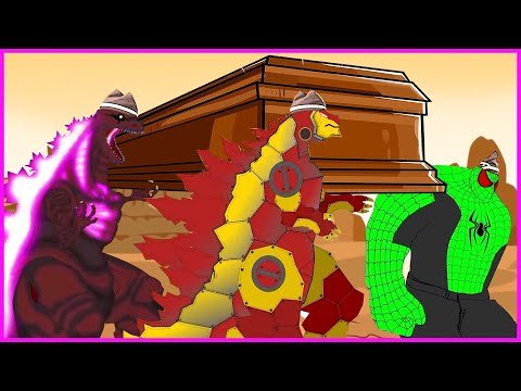 Godzilla & Iron Godzilla & Spider Godzilla & Monster Spider Man – Meme Coffin Dance COVER Astronomia