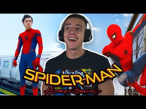 I LOVE TOM HOLLAND! Spider-Man: Homecoming (2017) Movie Reaction! FIRST TIME WATCHING!
