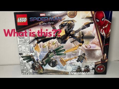 Early Review Lego Marvel Spider-Man No Way Home – Spider-Mans Drone Duel set 76195
