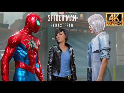 Spider-Man Meets Silver Sable With Spider Armor Mk 4 – Marvel’s Spider-Man Remastered (4K 60FPS)