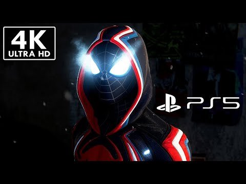 Spider-Man: Miles Morales PS5 – 2099 Suit (4K)