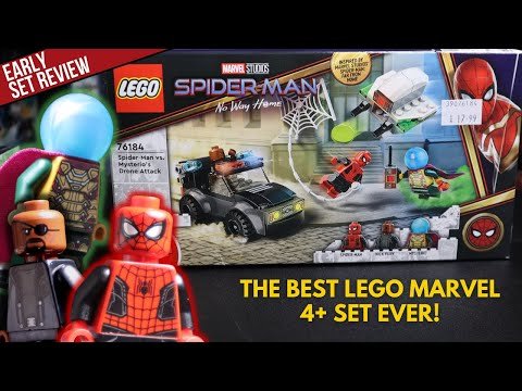 EARLY REVIEW: LEGO Spider-Man NO WAY HOME Set 76184: Spider-Man vs Mysterio Drone Attack