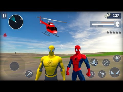 Süper Kahraman Örümcek Adam Oyunu – Super Spider Rope #9 – Android Gameplay