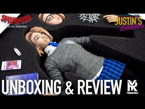 Gwen Stacy School Uniform Into the Spider-Verse Young Rich Toys 1/6 Scale Figure Unboxing & Review