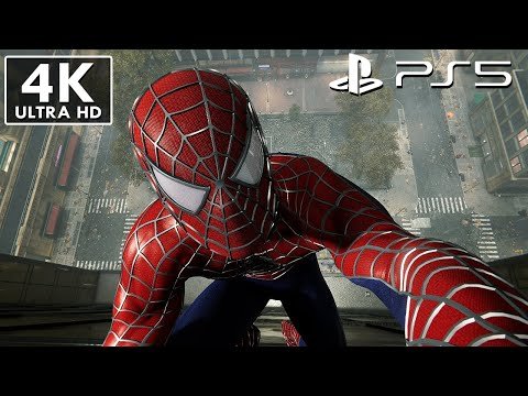 Spider-Man PS5 – Raimi Suit in the Rain (4K)