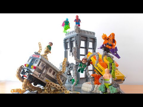 Lego Spider-Man vs the Sinister Six Diorama MOC