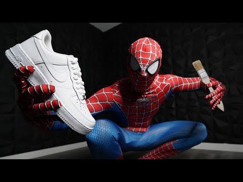 I Made Spider-Man Air Force 1’s, then Surprised Spider-Man…