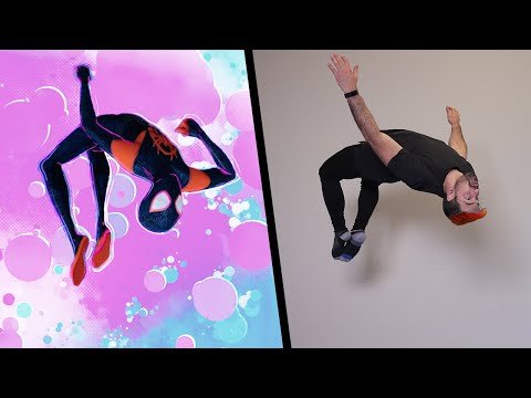 Spider-Man: Into the Spider-Verse Stunts In Real Life