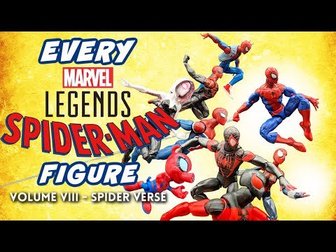Marvel Legends Spider-Man Figures – The Spider Verse!!!