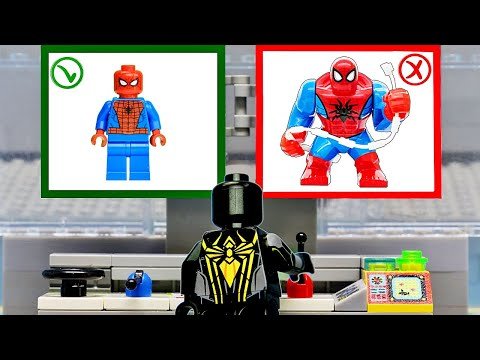 Spider-Man Vs Hulk Avengers Superhero Best Scene Lego Stopmotion