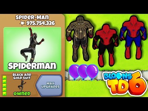 SPIDER-MAN: NO WAY HOME in BLOONS TD 6 (Modded Bloons TD 6)