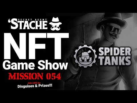 Battle Arena NFT Game Spider Tanks (Secret Agent ‘Stache)