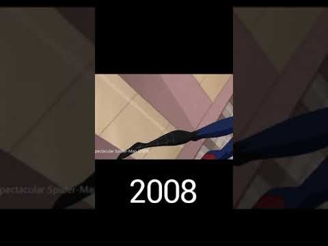 evolution of All Black Suit Spider – Man Transformations #shorts 😱