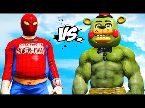 Freddy HULK vs SPIDER-MAN Unlimited (Earth X)