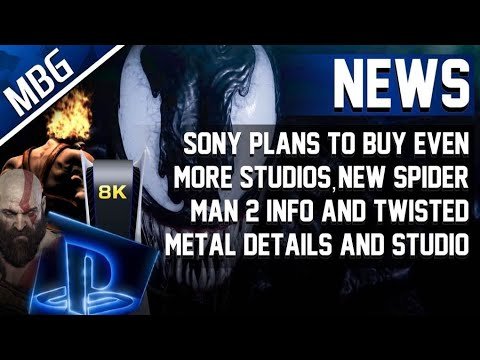 PS5 First Console To Achieve Native 8K60FPS, Spider-Man 2 To Be Darker, Twisted Metal Studio & Info