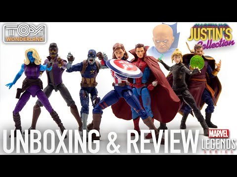 Marvel Legends What If…? Spider-Man, Captain Carter, Dr. Strange, Loki, T’Challa Unboxing & Review
