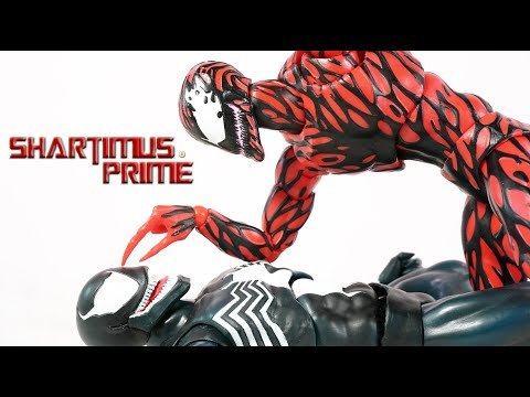 MAFEX Carnage The Amazing Spider-Man  Marvel Comics Medicom Import Action Figure Review