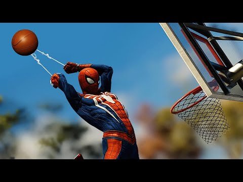 Basketball in Spider-Man PS5