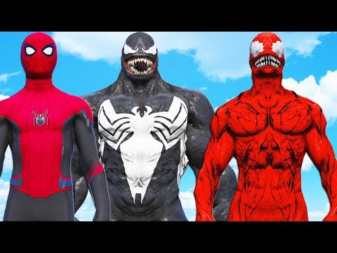 Spider-Man & Venom vs Carnage – Epic Superheroes Battle