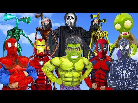 SPIDER-MAN’s Morning Routine In Real Life | Hulk & Superheroes VS Siren Head, Cartoon Cat, SCP