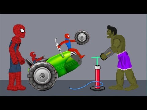 Spider-man vs Hulk vs granny #3 | Funny Animation – Drawing Cartoons 2