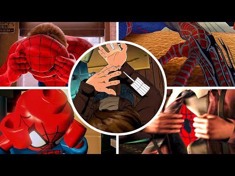 Evolution of Spider-Man Suit Up Scene in Games (2002 – 2021) Peter Parker 4K ULTRA HD