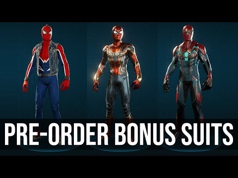 Pre-Order Bonus Content – Suits and Suit Powers – Marvel’s Spider-Man PS4